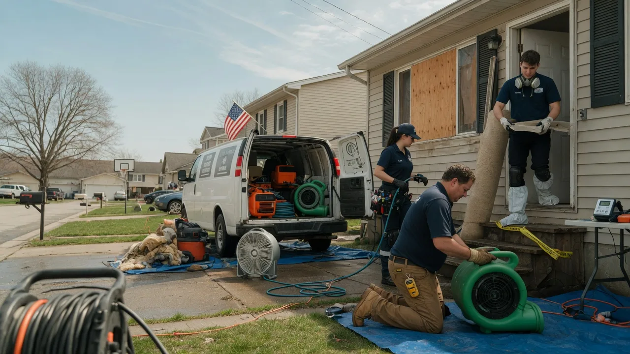 Water Damage Restoration in Killbuck, OH near me